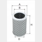 Wkład filtra oleju hydraulicznego WH 682-R- Zastosowanie: Ciągnik Zetor