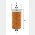 Wkład filtra oleju WO 030x - Zamiennik: WO 10-62x, H 1060, OM 505, OM 524, SO 4072 
