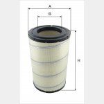 Wkład filtra powietrza WPO 406 - Zamiennik: WA 20-2300, C 30 1353, AM 446, SA 16084  