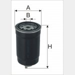 Filtr oleju - PP 1000 - Zamiennik: PDS 7.1.3, WK 842, PP845/1, SN 327