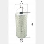 Filtr do elektrodrążarek WE 325-R  - Zastosowanie: Elektrodrążarki ZM Tarnów EDEG 40 Z, EDEG 40 CNC,
