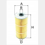 Filtr  do elektrodrążarek WE 325 - Zastosowanie: Elektrodrążarki Tarnów EDEE- 40, EDEF- 40, Kutno BP 93, BP 95, BP 97, BP 2000