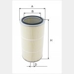 Filtr do malarni proszkowych WM 327-01-P Zastosowanie:  Malarnia proszkowa 