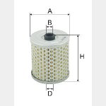 Wkład filtra oleju  WO 082 - Zamiennik: WO 30-20, OM 547, SH 78030 