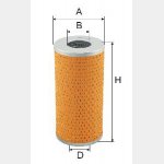 Wkład filtra oleju WO 096 - Zamienniki: WO 10-94, OM 659/3