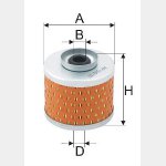 Wkład filtra paliwa WP 070 - Zamiennik: 2220/10/A, BF 715, P 710/1, P 715, PM 803, SN 230 