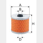 Wkład filtra paliwa WP 071 - Zamiennik: 2220/10/A, BF 715, P 715, PM 810, SN 230