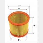 Wkład filtra powietrza WPO 261 - Zamiennik: WA 20-240, C 2749, C 2751, AR 209, AR 255, SA 225