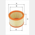 Wkład filtra powietrza WPO 337-05 - Zastosowanie: Kompakt SCI 8