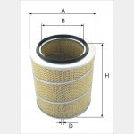 Wkład filtra paliwa WPO 358 - Zamiennik: WA 30-950, C 30630, AM 401/3, SA 16043 