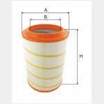 Wkład filtra powietrza WPO 665 - Zamiennik: C 331630, C331630/2, AM 442/7, SA 16468
