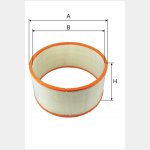 Wkład filtra powietrza WPO 692 - Zamiennik: WA 20-1800, SA 17689