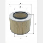 Wkład filtra powietrza WPO 718-05 - Zastosowanie: Sprężarki