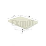 Wkład filtra kabiny SC 50227 - Zamienniki: WK 862 , CU 27003.  