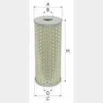 Wkład filtra oleju hydraulicznego  WH 2039  Zamienniki: E70H, H 623, HX 108, P954605,