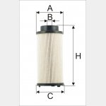 Wkład filtra paliwa  WP 1018x - Zamiennik: WP1514X, PU 941/1 x, PE 983/1, SN 30015