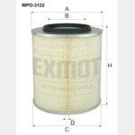 Wkład filtra powietrza WPO 3122 Zamienniki: AF 416, P106510, C 5TZ9601A