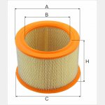 Wkład filtra powietrza WPO 187-05 - Zamiennik: C 1989/1, SA 10151 