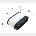 Wkład filtra powietrza WPO 930 - Zamienniki: CP 33 300, SA 16 402