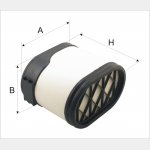 Wkład filtra powietrza WPO 934 - Zamienniki: CP 34 540 