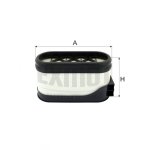 Wkład filtra powietrza WPO 971 -  Zamienniki: SA 16460,  P 60-8665.